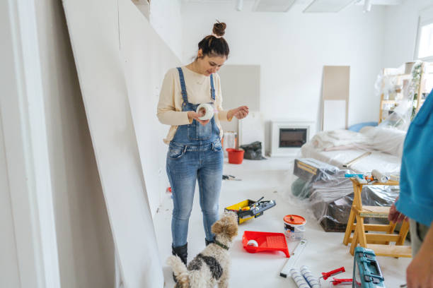 Garage Floor Epoxy Painting in Oildale, CA